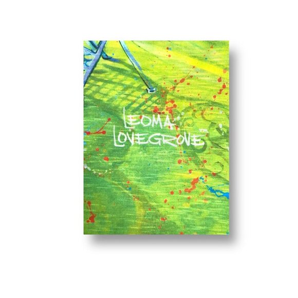 Leoma Lovegrove Womens XXL Blue Wearable Art Tunic Top Oversized Vacation Resort - Picture 5 of 7